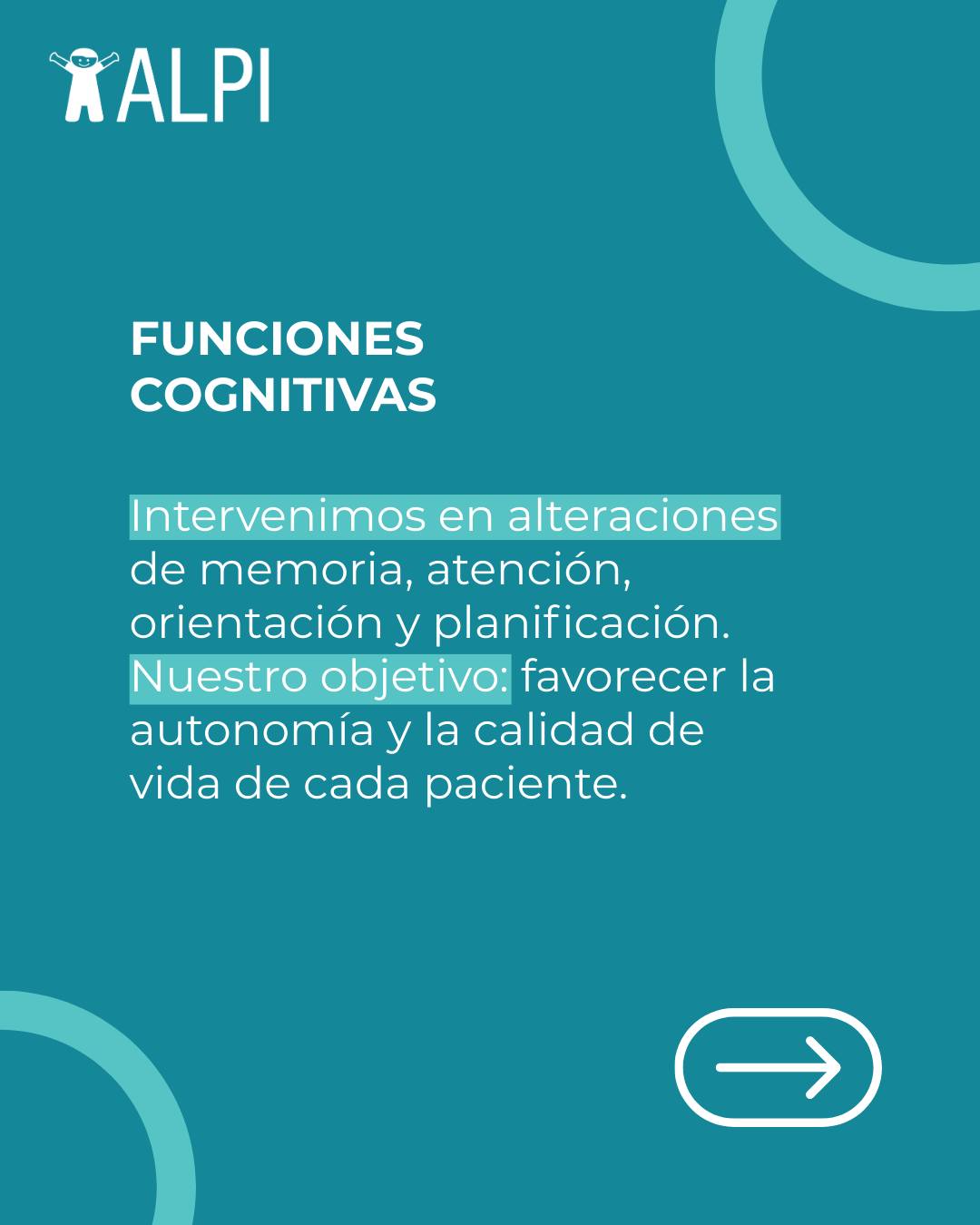 En ALPI contamos con consultorios externos de Fonoaudiología, donde brindamos atención ambulatoria y personalizada a pacientes con enfermedades neurológicas como ACV, Parkinson, Esclerosis Múltiple y Traumatismos de cráneo, entre otras.
A través de la intervención en el habla, deglución, lenguaje y funciones cognitivas, buscamos mejorar la comunicación, la seguridad en la alimentación y la calidad de vida de cada una de las personas que recibe tratamiento. 💙
📍 Soler 3945, CABA
📞 (011) 4839-7700
📲 +54 911-3332-9926
✉️ turnos@alpi.org.ar
#ALPI #ConsultoriosExternos #Fonoaudiología #Rehabilitación #Lenguaje #Deglución #Habla #FuncionesCognitivas #Salud #Neurorehabilitación