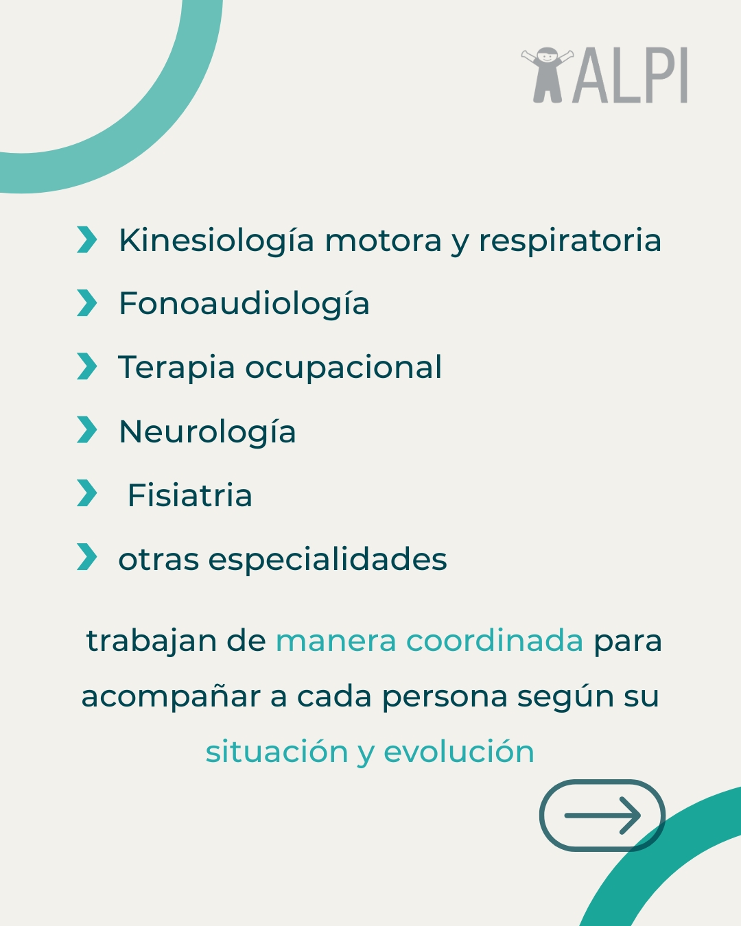 💙 Cada persona con ELA atraviesa un recorrido diferente.
La información, el acompañamiento y el abordaje interdisciplinario son fundamentales para acompañar cada etapa de la enfermedad.
En ALPI trabajamos junto a personas con enfermedades neurológicas, brindando rehabilitación y atención integral según las necesidades de cada paciente.
📍 Soler 3945, CABA
📞 (011) 4839-7700
📲 113-332-9926
📧 turnos@alpi.org.ar
#ELA #EsclerosisLateralAmiotrófica #DíaMundialDeLaELA #Neurología #Rehabilitación #ALPI